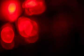 Wall Mural - red light leaks on dark background. abstract background for design with random shapes. colorful ligh