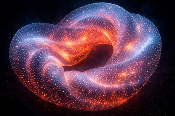Poster - freehand lightpainting - real photo, no illustration