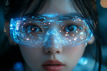 Poster - With AI and digital science, children are now enhancing their learning experiences through virtual reality and leading-edge technology, signaling the dawn of the future of education