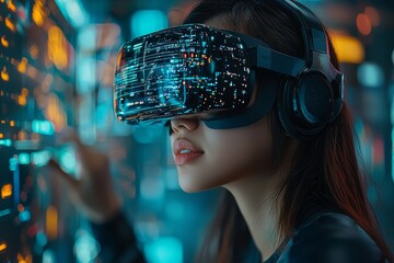 Poster - The future of education is unfolding as children harness AI and digital science to enrich their learning through virtual reality and innovative technology
