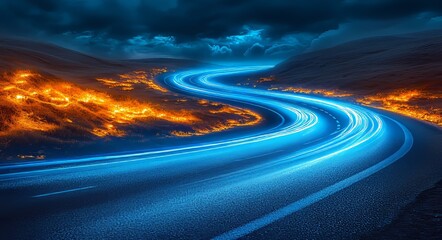 Poster - Leading into a road towards the world of future technology