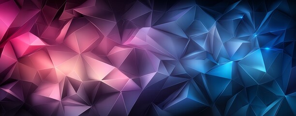Poster - A stunning abstract background featuring a dynamic blend of vibrant colors in geometric shapes. Ideal for use in digital designs, posters, and creative visual projects.