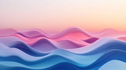 Poster - Calming ocean waves seaside digital art serene environment aerial view tranquility concept