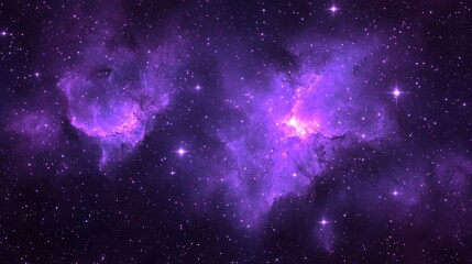 Wall Mural - mystical deep space nebula