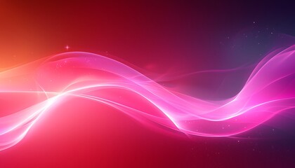 Wall Mural - Abstract flowing wavy lines of bright and vibrant colors