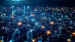 © Amien19 - Abstract Digital Cityscape with Glowing Network Connections and Futuristic Feel