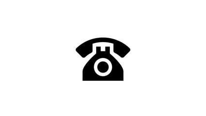 Poster - Telephone icon universally recognized, symbolizing communication, essential for calls, messaging, and connectivity in digital and traditional interfaces.