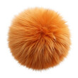 © Sadeeq Hassas - Realistic 3D Fluffy Orange Fur Ball with Soft, Detailed Texture on White Background