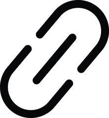 Fototapete - Link Icon for web, isolated on white background. Vector illustration