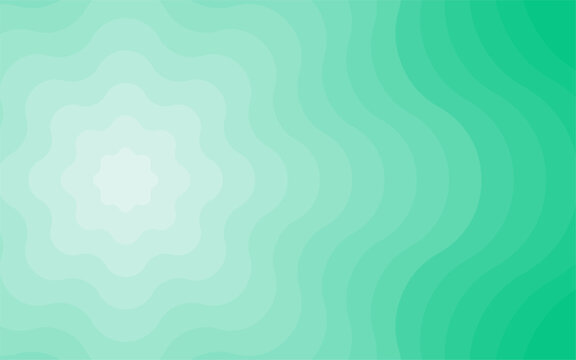 Artistic gradient green background with copy space.