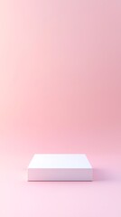 Poster - futuristic 3D podium, illuminated edges, sci-fi inspired display stand, metallic finish, neon accent lighting, high-tech showcase, immersive environment, levitating elements, ultra-modern aesthetic,