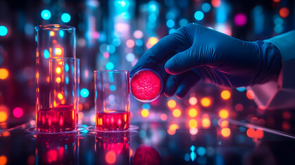 Poster - Lab research Scientist adds sample