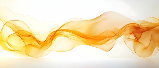 Poster - Golden Flowing Abstract, Design Background