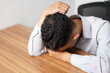© Iky pictures - tired businessman sleeping on the desk