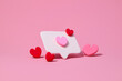 © Marc Tran/Stocksy - Mockup made by clay for Valentine's flying sign concept
