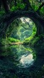 © Infinity - Enchanted Forest: A Serene Landscape of Nature's Beauty