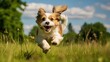 © sevector - run dog green