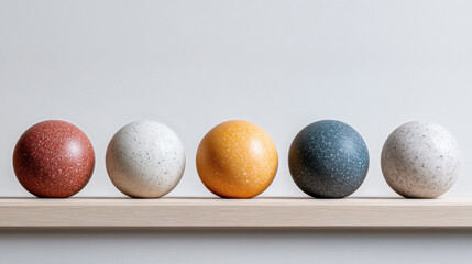 array of rare earth elements displayed in a row demonstrating their unique properties and importance