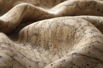 Wall Mural - Natural cork texture with a soft, earthy finish
