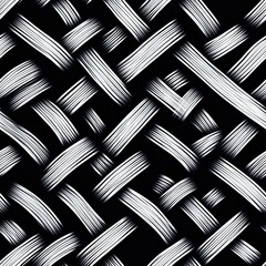 Aufkleber - Elegant Reticulated Lines Seamless Pattern Design for Fashion Branding and Web