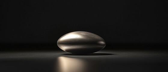 Poster - A single egg sits on top of a table, perfect for food or decoration