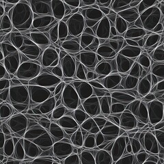 Poster - Fine Line Reticulated Seamless Pattern Intricate Design for Fashion and Branding