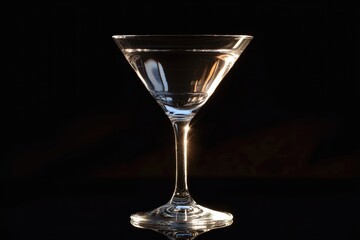 Poster - A glass of water placed on a table, ideal for use in still life or interior photography