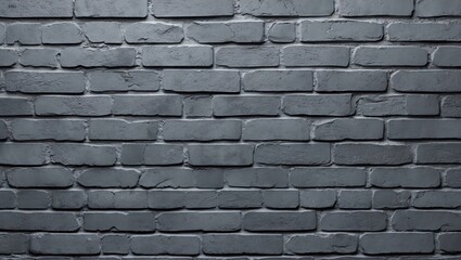 Aufkleber - Dark grey textured brick wall backdrop with unevenly spaced bricks, showcasing a rustic urban aesthetic suitable for various designs.