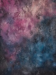 Poster - Vibrant purple and blue background with a gradient effect creating a calm and soothing atmosphere