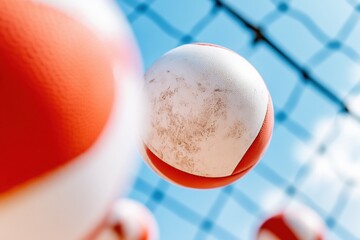 Poster - Dynamic Volleyball Training Aesthetics High-Performance Minimalist Sports Imagery for Gen Z Athletic Branding and Digital Coaching Platforms