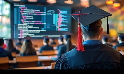 Aufkleber - Graduate Ceremony, Data Visualisation