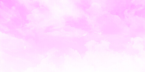 Wall Mural - beautiful view of pink sky. natural sky