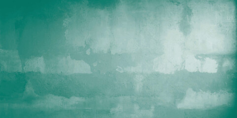 Wall Mural - painted canvas grungy background texture. abstract elegant wallpaper, vintage green concrete surface