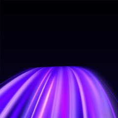 Poster - Neon color rays vector abstract background. Futuristic technological style. Abstract background with speed lines. Vector illustration. Futuristic. The light lines of the road are blue png
