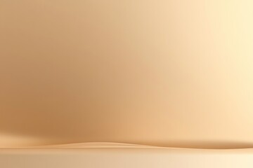 Aufkleber - Soft Beige Background with Subtle Curves and Gradients