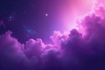 Swirling purple clouds in a nebula-inspired background, ethereal mist, foggy, purple, astronomy