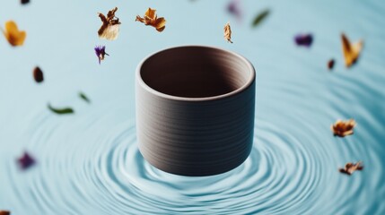 Aufkleber - Zen Craft Immersion Mindful Ceramic Workshop Experience - Wellness-Driven Creative Meditation and Artisan Pottery Exploration for Mindset Transformation