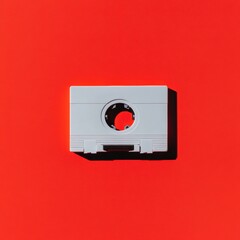 Poster - Nostalgic Analog Revival Retro Cassette Tape Visual Storytelling for Digital Music Streaming Platforms - Vintage Tech Aesthetic Meets Modern Content Marketing