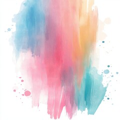 Poster - Grunge Textured Paint Backdrop Watercolor Design for Artistic Projects