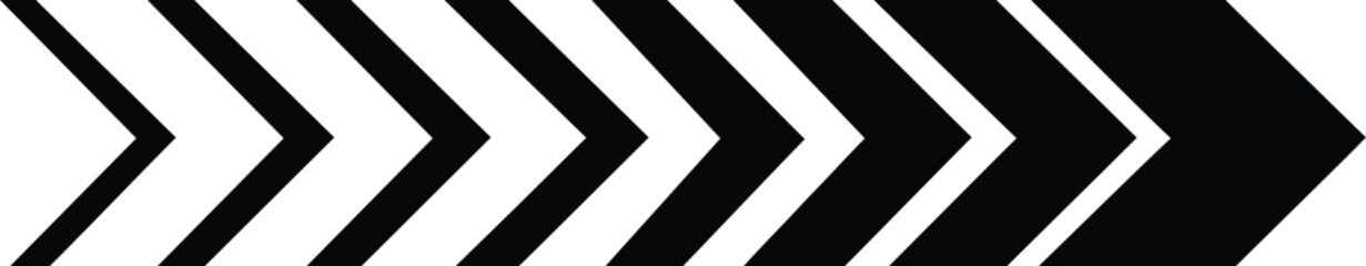 Wall Mural - dynamic moving arrow symbol. arrow dynamic symbol. fast arrows symbols. sideways arrow icon. arrow r