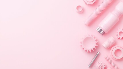 Poster - Tool and Die Maker Crafting Precision Molds in a Minimalist Manufacturing Environment, Focused on Detail and Quality in a Clean, Organized Workspace