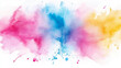 © Edgar Martirosyan - Watercolor splash color background, pastel colors, isolated on transparent background