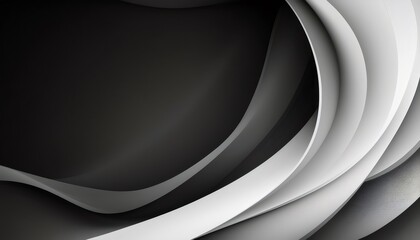 Aufkleber - Smooth curves and lines flowing together, creating a sense of movement and dynamism