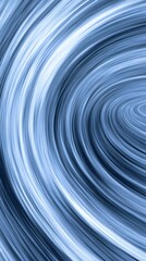 Fototapete - Swirling blue lines creating an abstract vortex effect, forming a hypnotic spinning pattern, ideal for backgrounds and graphic designs