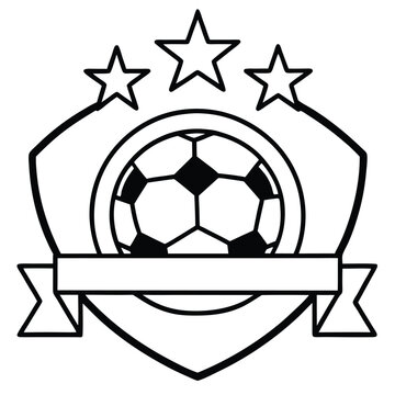Soccer day vector illustration icon elements symbols
