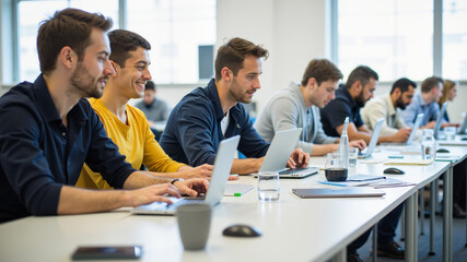 Workshops on programming, application development, and web design