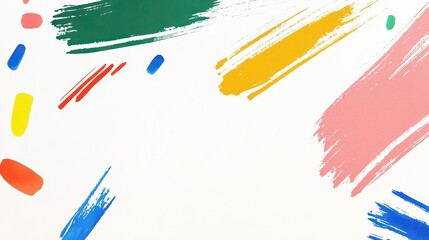 Poster - Watercolor digital backgrounds layered with subtle geometric shapes provide a unique canvas, ensuring ample room for clear messaging.