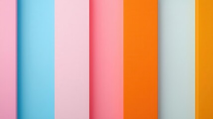 Poster - Contrasting color blocks interspersed with organic abstract shapes form a dynamic, modern composition with ample room for messaging.