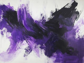 Poster - abstract symphony: a modern abstract painting explodes with dynamic energy and captivating visual co