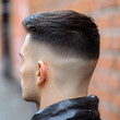 © Akhmad - portrait of barber a young man
